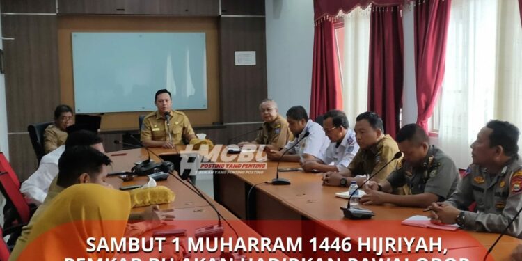 Sambut 1 Muharram 1446 Hijriyah, Pemkab BU Akan Hadirkan Pawai Obor